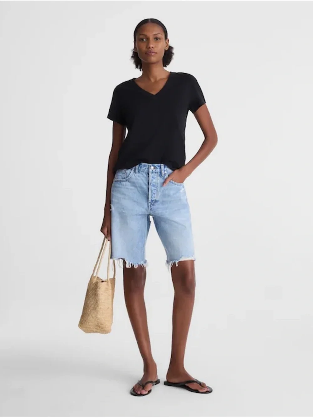 Madewell The Essex Long Baggy Short NWT sz 24
